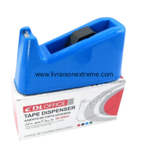 Dévidoir de Ruban Adhésif de Bureau – Base Lestée pour Utilisation à une Main