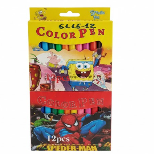 Marqueur Couleur – 12 pièces (Réf. 6112-12)