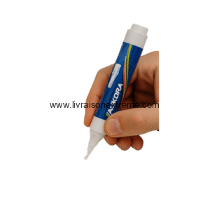Boîte de 12 Stylos Correcteurs Aukora – Pointe Métal de Précision (9ml)