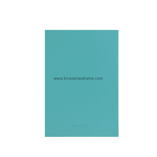 Cahier de Dessin - Aukora - Modèle AK-20 (Format A4, Couleur Turquoise