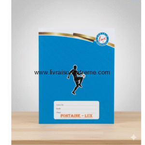 Cahier d'Écriture - Fontaine - Lux Premium Quality (Thème Football)