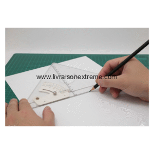 Équerre Réglable - Outil de Précision pour Angles Variables