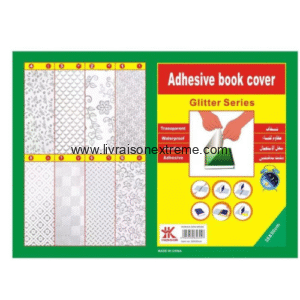 Couverture de Livre Adhésive - A4 Transparente - Rouleau de Protection X10