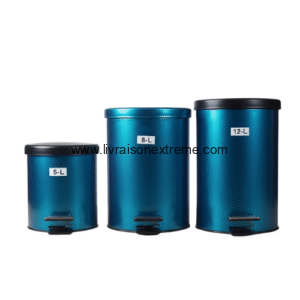 Corbeille à Papier de Bureau – Design Sobriété et Capacité Optimale