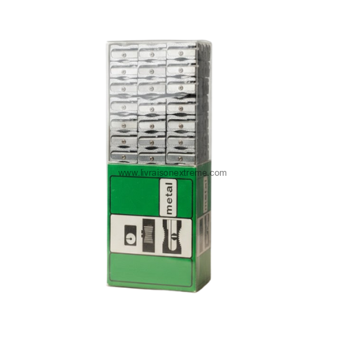 Taille-crayon métallique N°1004 – Boîte de 24 pièces