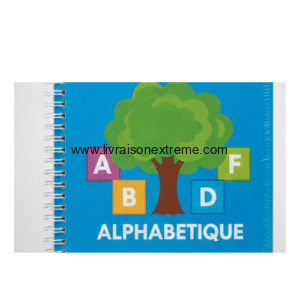 Livres éducatifs à spirale pour apprendre l’alphabet et les chiffres