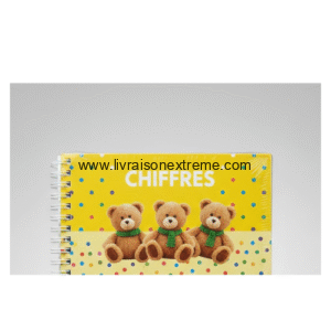 Livres éducatifs à spirale pour apprendre l’alphabet et les chiffres