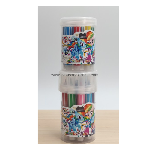 Pot de marqueur couleur motif princesse - créatifs – Image 2