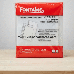 pochettes perforées FONTAINE FT-1135