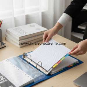 Intercalaires cartonnés A4 couleur – 10 / 12 index