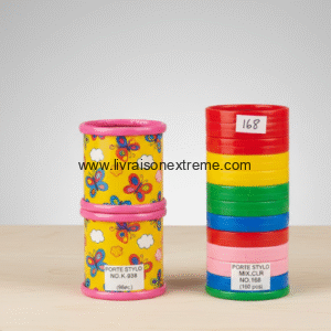 Porte-stylo jeu de couleur mix