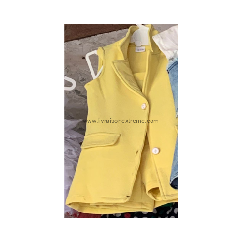 Veste sans manches chic pour enfant – Image 2