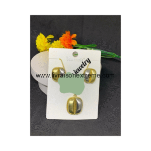 Parure bicolore élégante