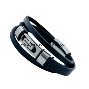 Bracelet chic en cuir