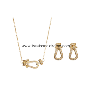Parure Ruban d'or