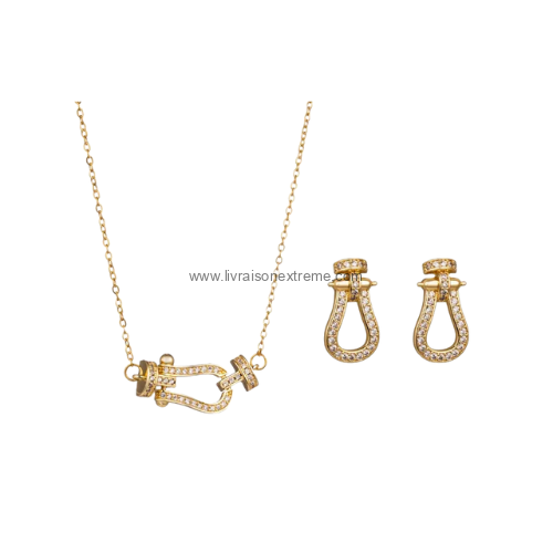 Parure Ruban d'or