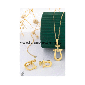 Parure Ruban d'or