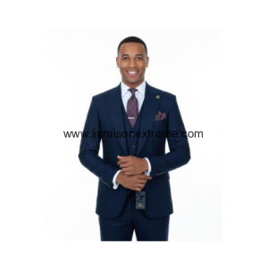 Costume croisé 3 Pièces Navy Executive