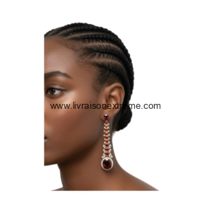 Boucles d'oreilles pendantes glamour