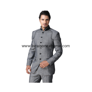 Costume à col officier