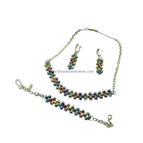 Parure Tricolore chic