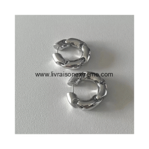 Boucles d'oreilles mini créoles Nexus