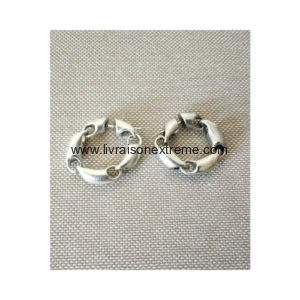 Boucles d'oreilles mini créoles Nexus