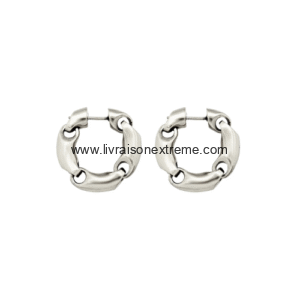 Boucles d'oreilles mini créoles Nexus