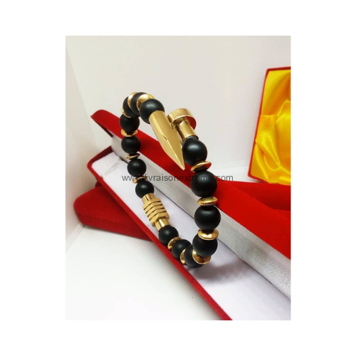 Bracelet en perles et cloue – Image 4