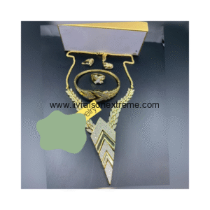 Parure Chevron Royale 4 pièces