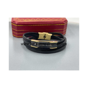 Bracelet en cuir Mont Blanc