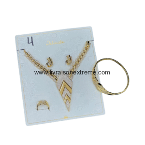 Parure Chevron Royale 4 pièces