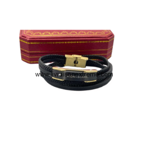 Bracelet en cuir Mont Blanc
