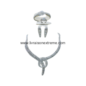 Parure Nœud prestige 4 pièces