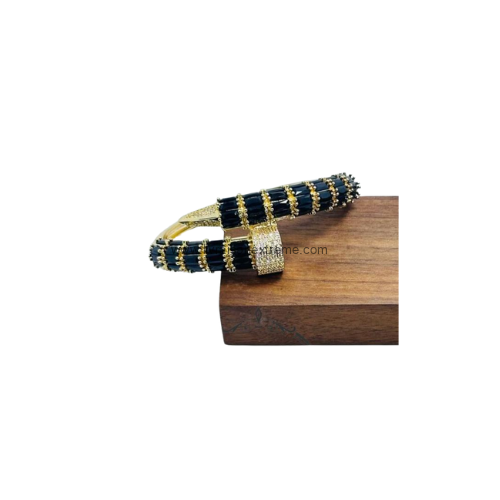Bracelet Jonc strass élégance chic – Image 2