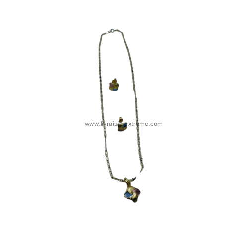 Parure pétale irisé – Image 2