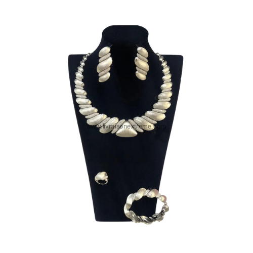 Parure Galets Chic 4 pièces