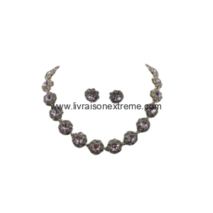 Parure en forme de Bouquet Mystique 3 pièces
