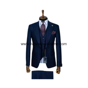 Costume croisé 3 Pièces Navy Executive