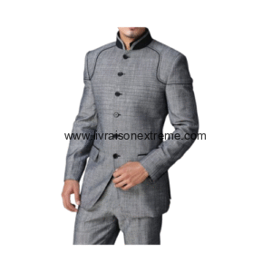 Costume à col officier