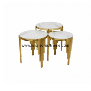 Tables basses gigognes – “M-Series Trio”