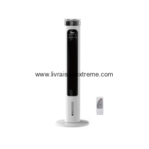Ventilateur tour avec humidificateur, Qualité supérieureTanaka TK-DT3R – “Feel the Breeze ”