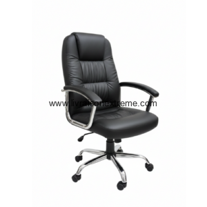 Fauteuil de direction pivotante à 5 roulettes – “Executive Comfort” - lvxtnF013