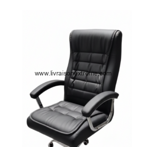 Fauteuil de direction Noir - LvxtnBF497 – “Executive Elegance”