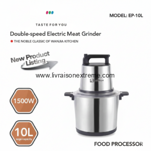 Hachoir électrique professionnel (Machine à Pondeuse – “Puissance & Grande Capacité”)