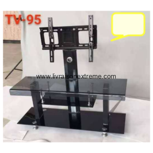 Tables TV avec support intégré – Design verre et métal