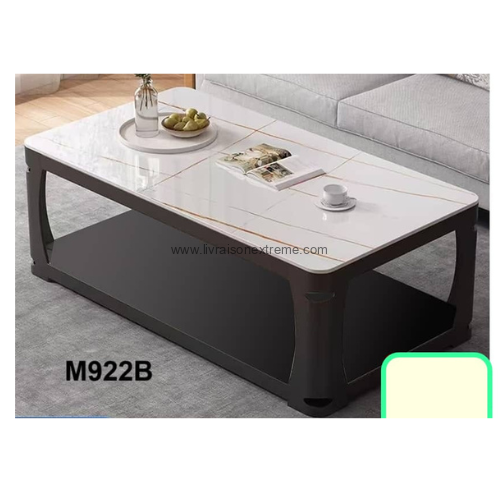 Table basse Plateau effet marbre – “Modern Marble Style” – Image 2