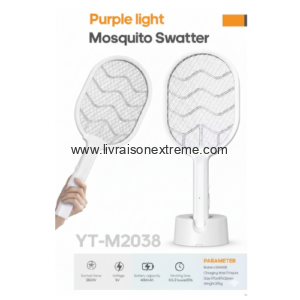 Racket Anti‑Moustique ‑LvxepM2038 – “Puissance & Protection”