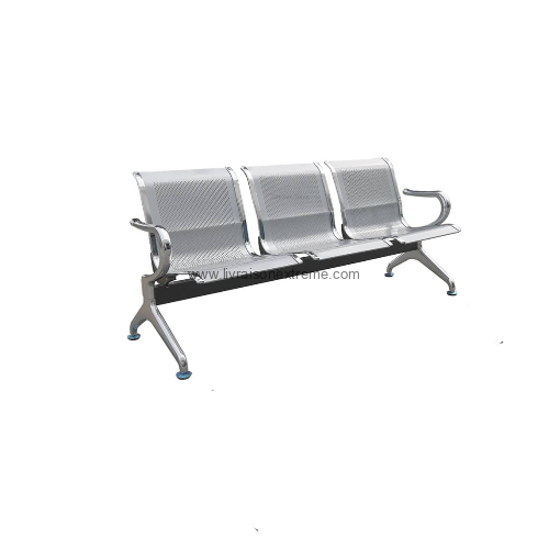 Chaise d’attente – “Metal Comfort 3 places”