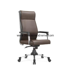 Fauteuil de Bureau – “Executive Comfort” - Maron